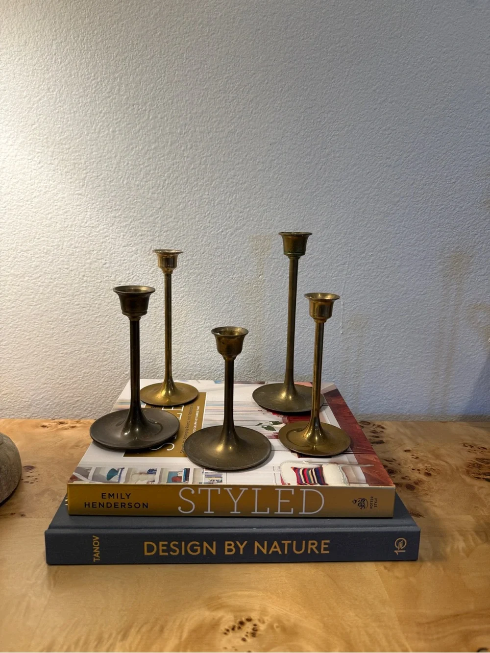 Brass Candlestick Set - Home Accents
